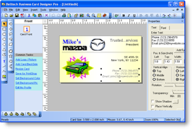 Business Card Designer Pro screenshot or product artwork