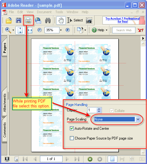 PDF export illustration